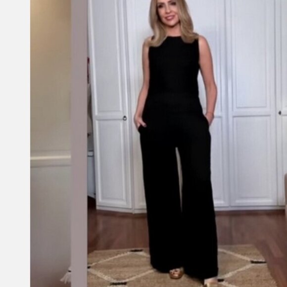 Zara Narciso Rodriguez Elegant Black Sleeveless Jumpsuit, NWOT, M - Picture 16 of 16